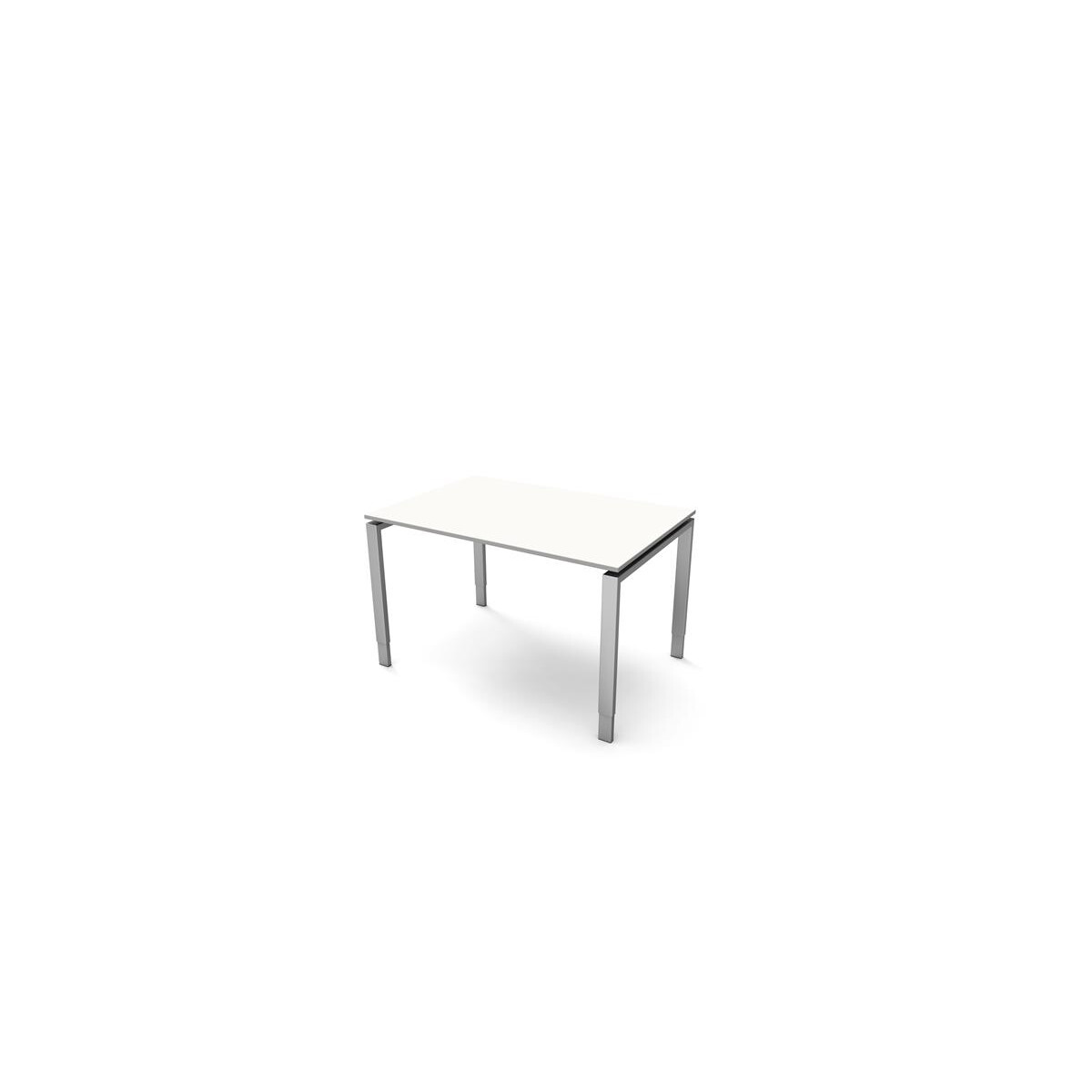 Kerkmann Schreibtisch Form 5 120x80x68-82 cm Vierfuß-G