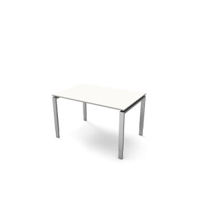 Kerkmann Schreibtisch Form 5 120x80x68-82 cm Vierfuß-Gestell höhenverstellbar