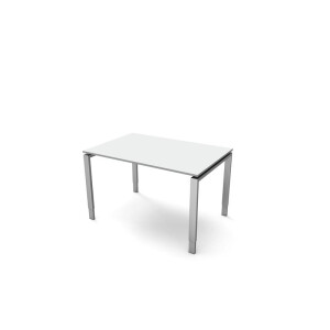Kerkmann Schreibtisch Form 5 120x80x68-82 cm Vierfuß-Gestell höhenverstellbar