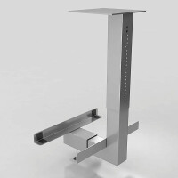 Hammerbacher Büro Schreibtisch Stehtisch höhenverstellbar 120x80 cm Modell XBHM12 mit Memory-Schalter