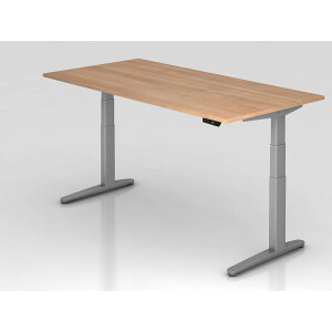 Hammerbacher  Büro Schreibtisch Stehtisch höhenverstellbar 200x100 cm Modell XBHM2E mit Memory-Schalter