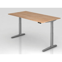 Hammerbacher  Büro Schreibtisch Stehtisch höhenverstellbar 200x100 cm Modell XBHM2E mit Memory-Schalter