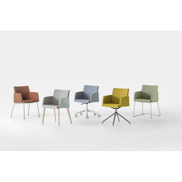Kastel Design Lounge Sessel Besucherstuhl KRIBIO