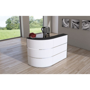 Kerkmann Design-Theke Kompakt-Theke Theke CENTO 1 3850 (B)1800x(T)800x(H)1100mm