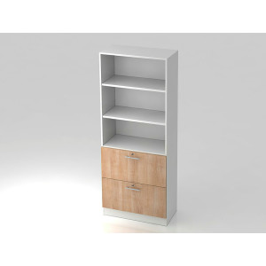 Hammerbacher HR-Schrank Modell 7300, 5OH abschließbar mit Hängeregistratur