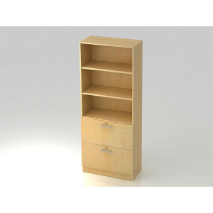 Hammerbacher HR-Schrank Modell 7300, 5OH abschließbar mit Hängeregistratur