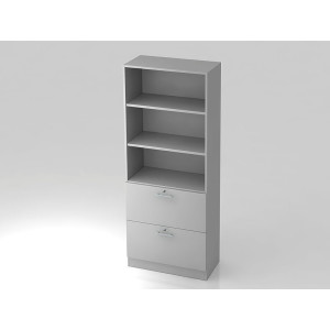 Hammerbacher HR-Schrank Modell 7300, 5OH abschließbar mit Hängeregistratur