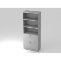 Hammerbacher HR-Schrank Modell 7300, 5OH abschließbar mit Hängeregistratur