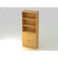 Hammerbacher HR-Schrank Modell 7300, 5OH abschließbar mit Hängeregistratur