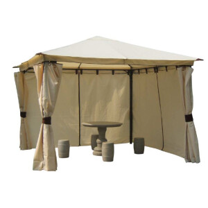 Ersatzdach für Eleganter Pavillon Venezia 3x3m ecru