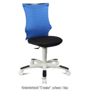 Topstar Kinder-Drehstuhl S'neaker, schwarz/blau