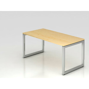 Büro Schreibtisch 160x80 cm Modell RS16 mechanische Höheneinstellung