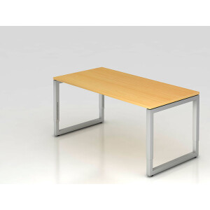 Büro Schreibtisch 160x80 cm Modell RS16 mechanische Höheneinstellung