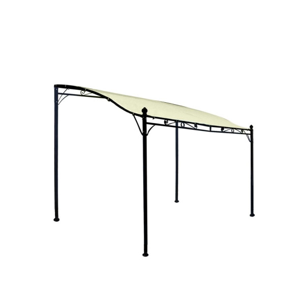 Anbau-Pavillon MANTOVA 3x2,5 Meter, ecru