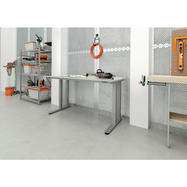 Schwerlast-Tisch180 x 80 mit Tast-Schalter Höhenverstellbar