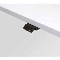 Büro Schreibtisch Stehtisch höhenverstellbar 200x100 cm Modell XMST2E mit Tast-Schalter