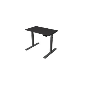 Kerkmann Schreibtisch Sitz- Stehtisch Smart office 100x60x63-12 cm Gestell Anthrazit