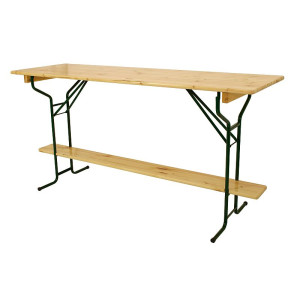 Stehtisch klappbar 220cm rechteckig Höhe 110cm Stahl...