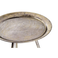 Beistelltisch Couchtisch Tisch antik-bronze D:47 cm H:39cm