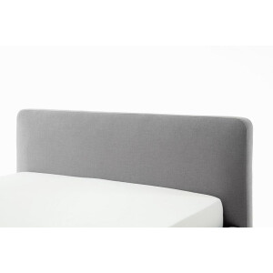 Polsterbett Bett MATTIS Stoffbezug Aspen mit Bettkasten