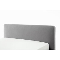 Polsterbett Bett MATTIS Stoffbezug Aspen mit Bettkasten