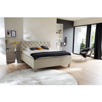 Polsterbett Doppelbett Bett San Remo mit Stoffbezug Bulus