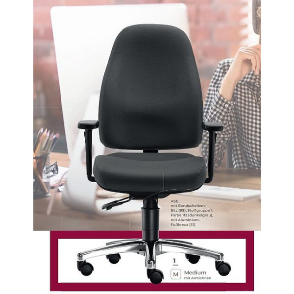 Bürodrehstuhl Drehstuhl Lady Fitness