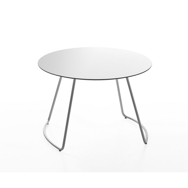 Kastel Beistelltisch Tisch Kaleox Tischplatte HPL Aluminium rund