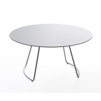 Kastel Beistelltisch Tisch Kaleox Tischplatte HPL Aluminium rund
