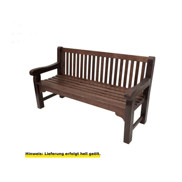 Gartenbank Parkbank Bank 3-sitzer Eukalyptusholz