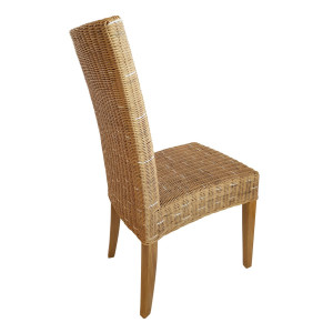 Esszimmer Stühle 4 Stück Rattanstühle Esstisch Stühle Korbstühle Cardine cappuccino
