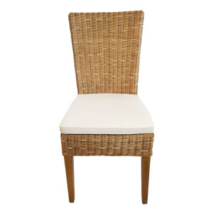 Esszimmer Stühle Rattanstühle Korbstühle Cardine 6 Stück cappuccino