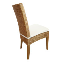Esszimmer Stühle Rattanstühle Korbstühle Cardine 6 Stück cappuccino