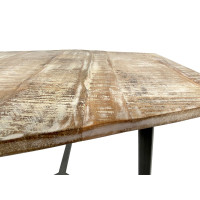 Couchtisch Set 2 Stück Wohnzimmer Tisch Satztisch Paris Metall-Gestell schwarz