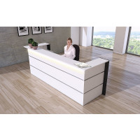 Kerkmann U Theke Bari Kompakt (B)3000x(T)950x(H)1080mm