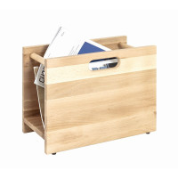 Zeitungsständer buche gedämpft 40x21x30cm