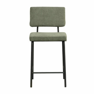 Design Barhocker Rocco R Gestell schwarz Stoff