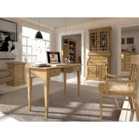 Bücherregal Regal-Schrank Duett B 112 H 212 cm mit 4 Regalfächern Pinie karamell massiv