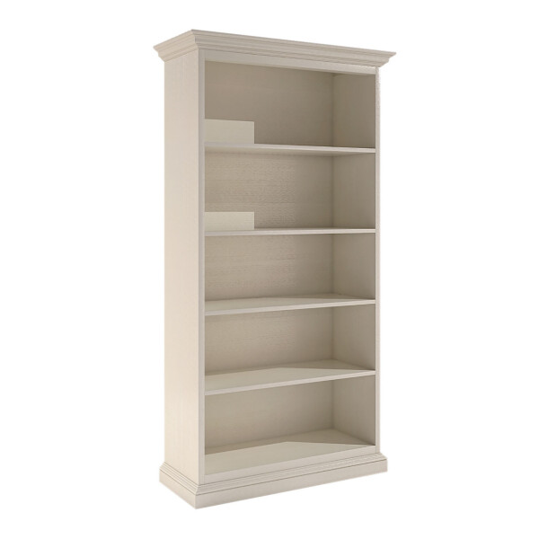 Bücherregal Regal-Schrank Duett B 112 H 212 cm mit 4 Regalfächern Pinie lipizano massiv
