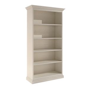 Bücherregal Regal-Schrank Duett B 112 H 212 cm mit 4 Regalfächern Pinie lipizano massiv