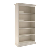 Bücherregal Regal-Schrank Duett B 112 H 212 cm mit 4 Regalfächern Pinie lipizano massiv