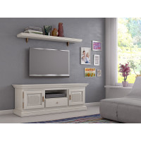 TV Lowboard Fernsehschrank Duett B 153 H 62 cm 2 Türen 1 Schublade Pinie massiv