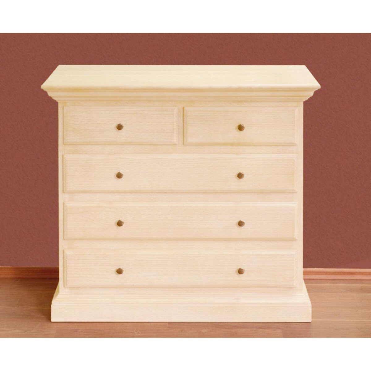 Kommode Sideboard Duett B 101 H 88 cm 5 Schubladen Pinie mas