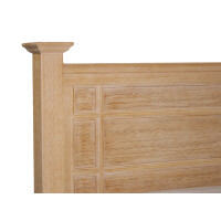 Bett Massivholz Duett 140 x 200 cm Pinie karamell