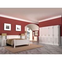 Bett Massivholz Duett 180 x 200 cm Pinie lipizano