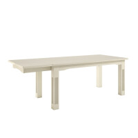 Esstisch 140x95 cm Duett feste Platte 1 Auszug a. 50 cm Pinie lipizano massiv