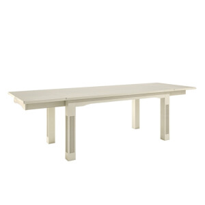 Esstisch 160x95 cm Duett feste Platte 2 Auszügen a. 50 cm Pinie lipizano massiv
