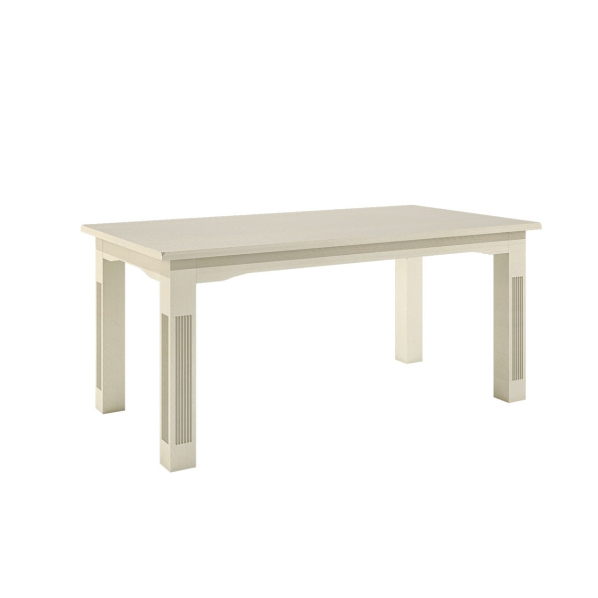 Esstisch 140/160/180 cm Duett feste Platte oder...