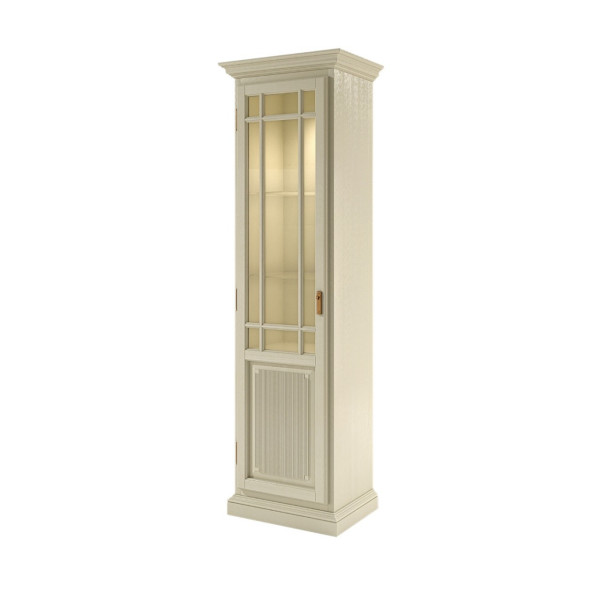 Vitrine Standvitrine Glasvitrine Duett 1-türig B 64 cm Pinie massiv