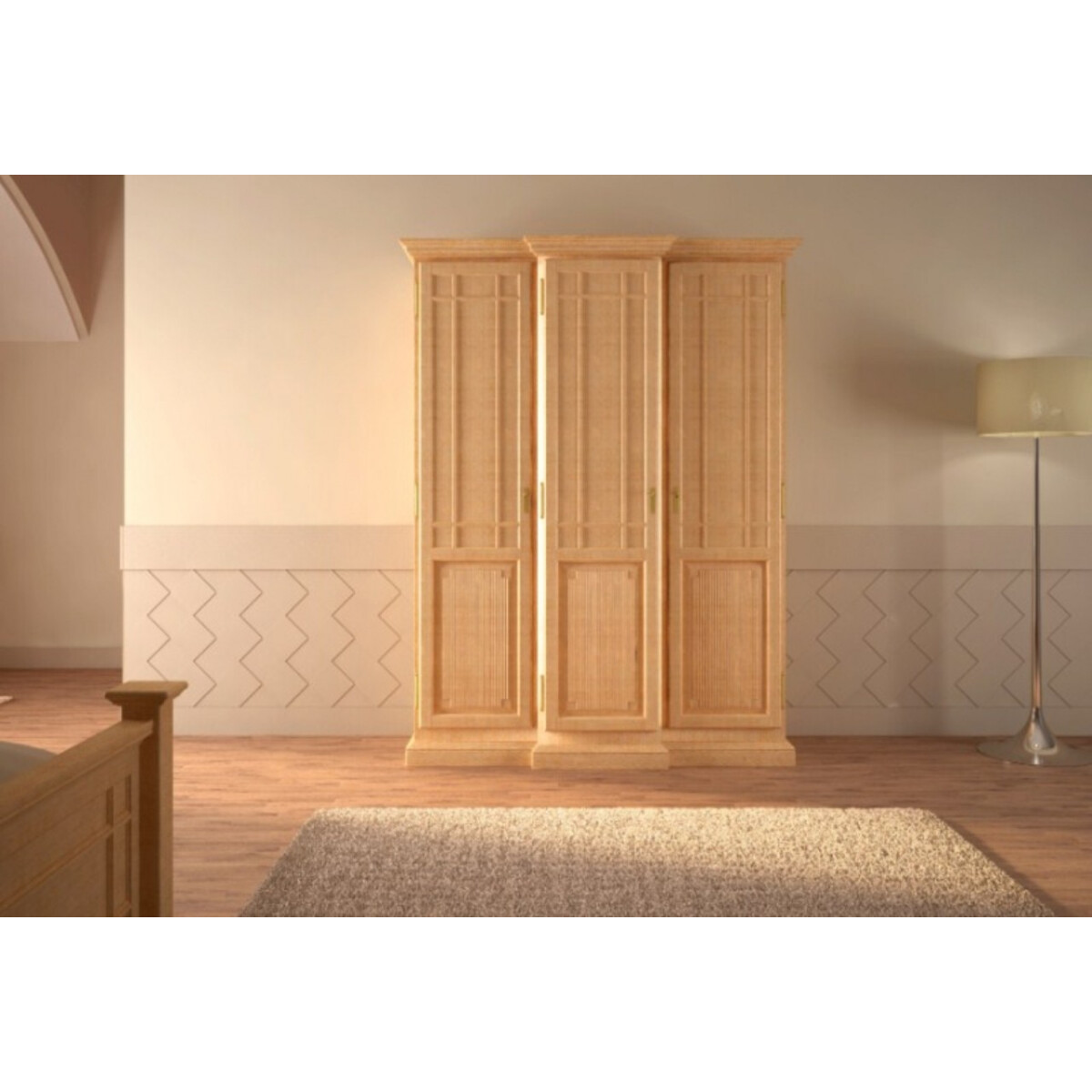 Kleiderschrank Wäsche-Schrank Duett box